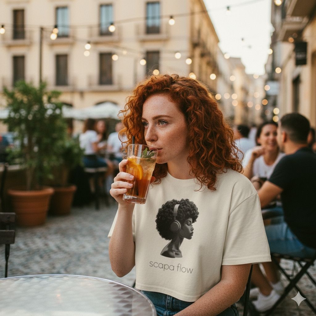 Crop top "Scapa Flow"