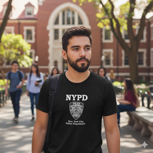 Camiseta de manga corta "NYPD"