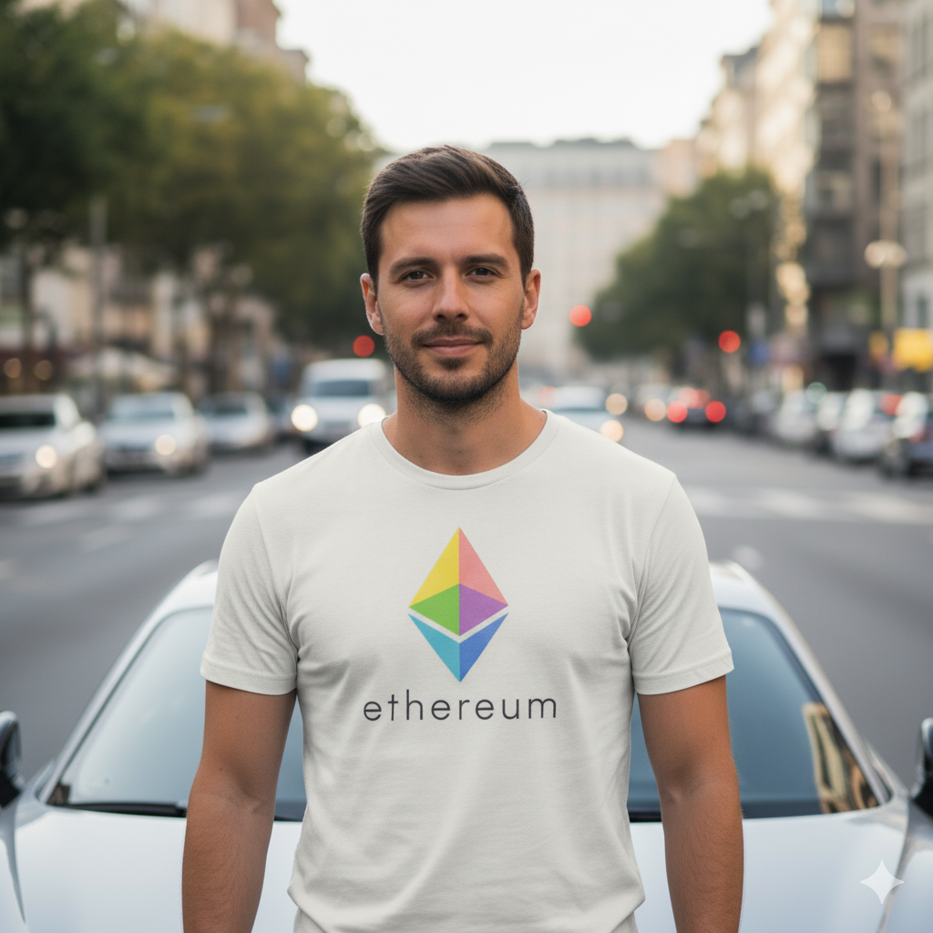 Camiseta de manga corta "Ethereum"
