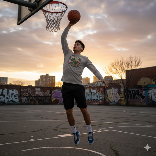 Camiseta de manga larga "Sushi"