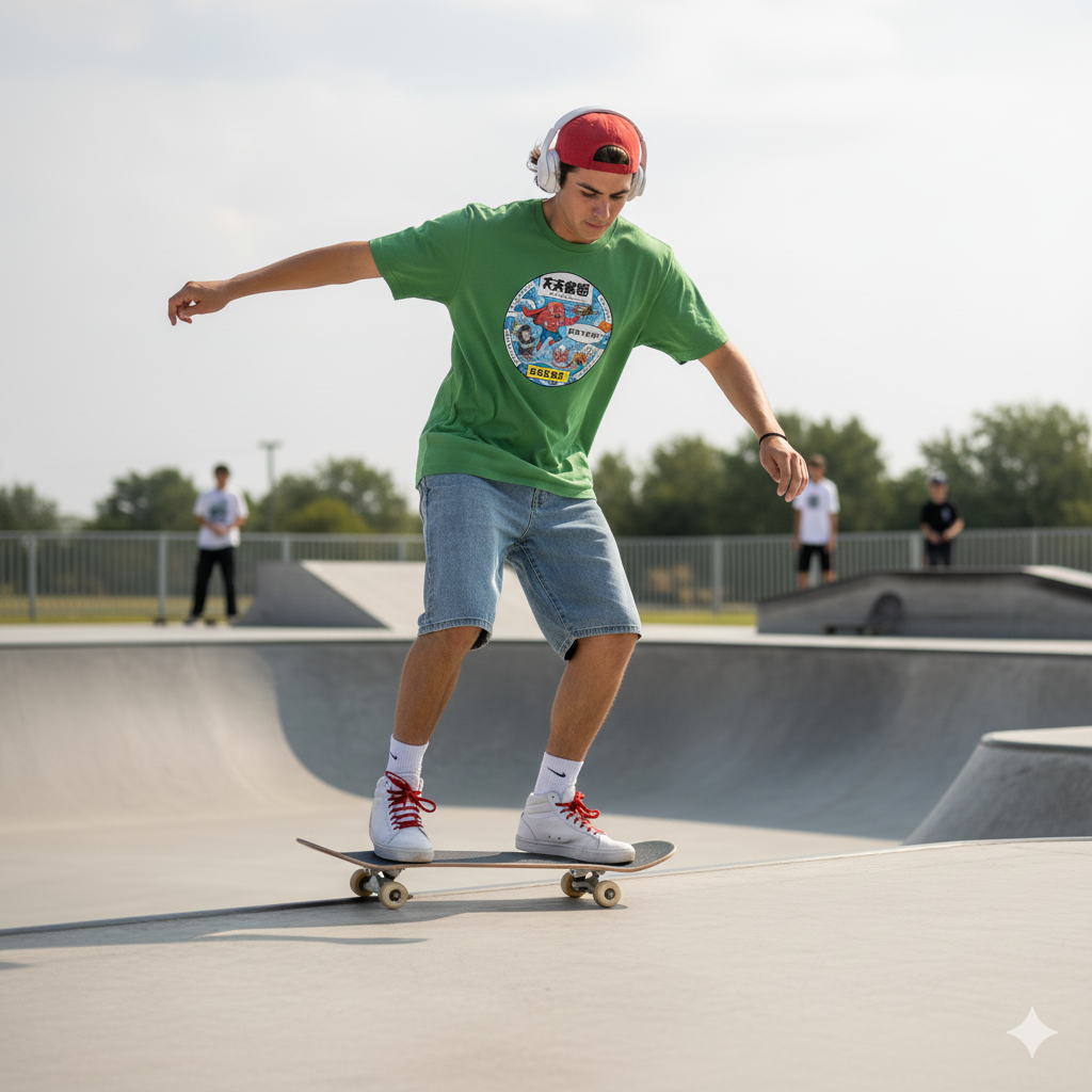 Camiseta de manga corta "Sushi"
