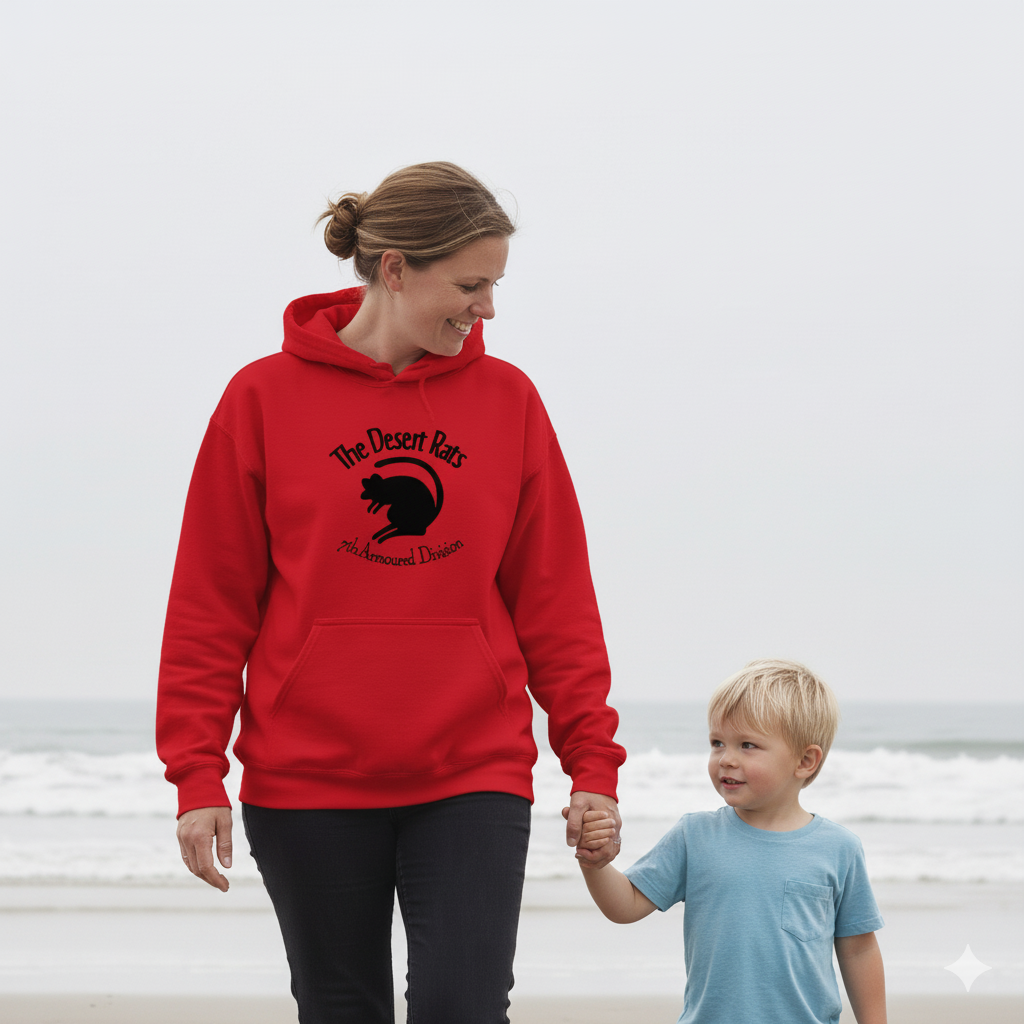 Sudadera con capucha "Desert Rats"